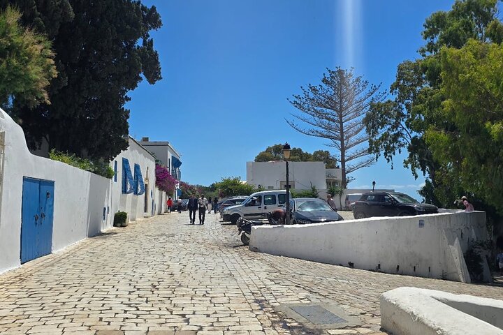 Excursion Journée Magique Bleu & Blanc : Médine, Sidi Bou Said & Carthage à Tunis